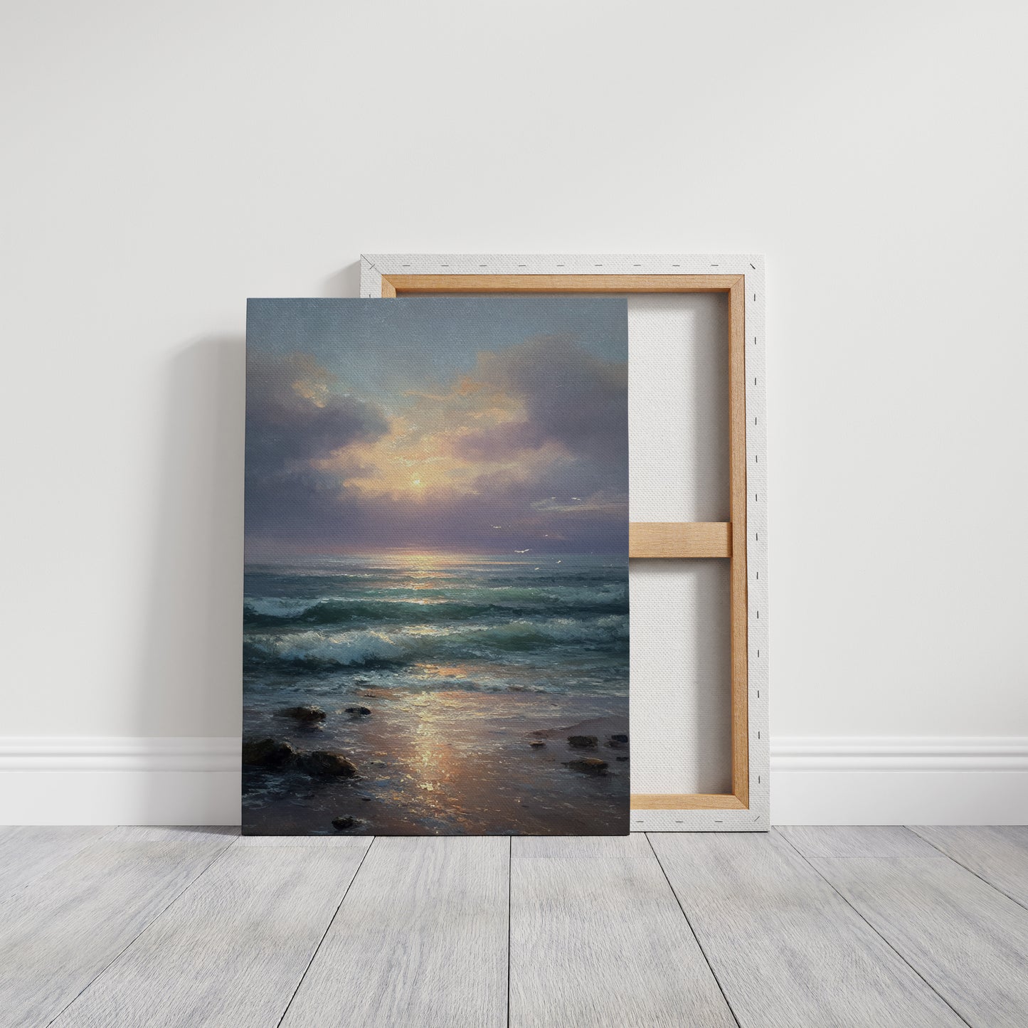 Tide's Embrace at Dusk