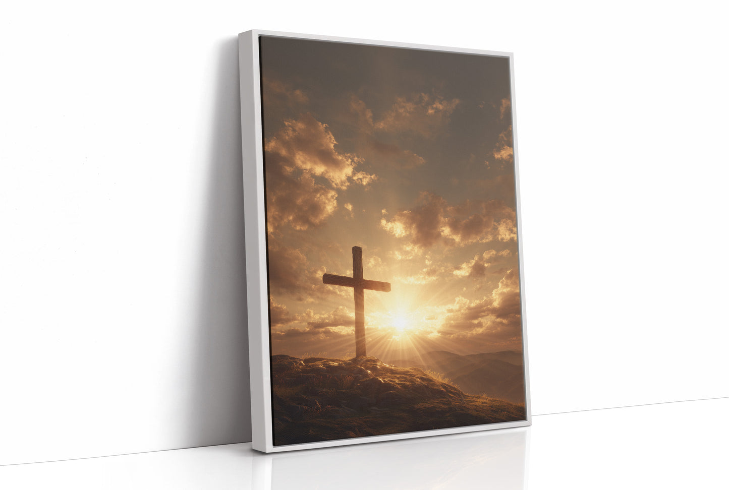 Sunlit Promise On Calvary Hill