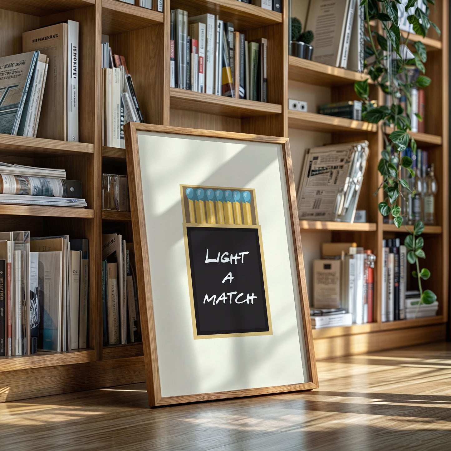 Blue Matches Dance At Midnight