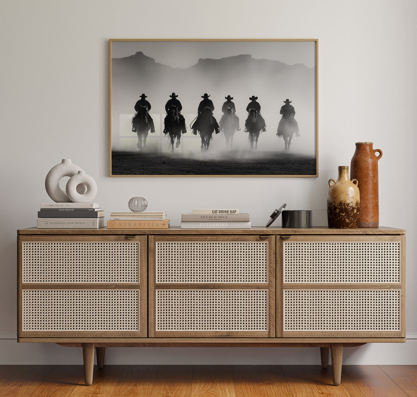 Dawn Riders Chase Mountain Mist