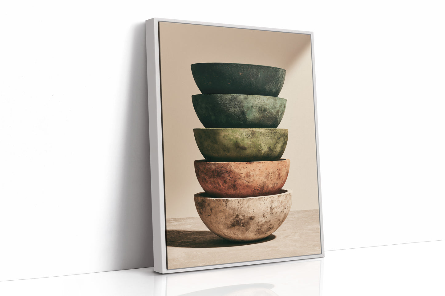 Stacked Stoneware: Earth to Moss