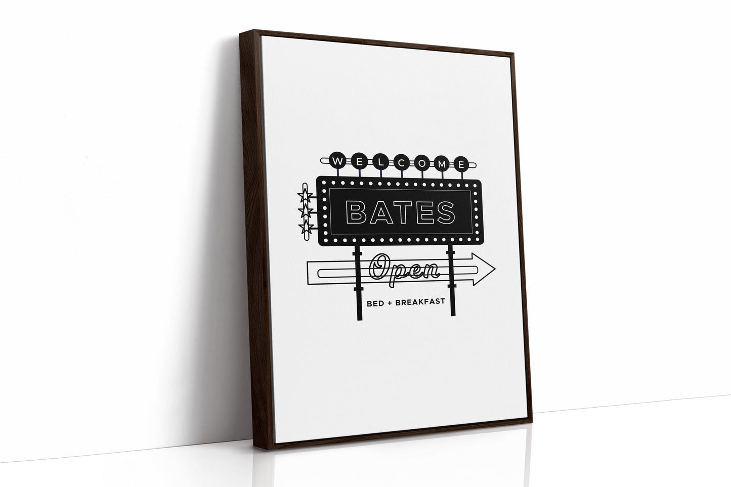 Neon Nights At Small Town Crossroads