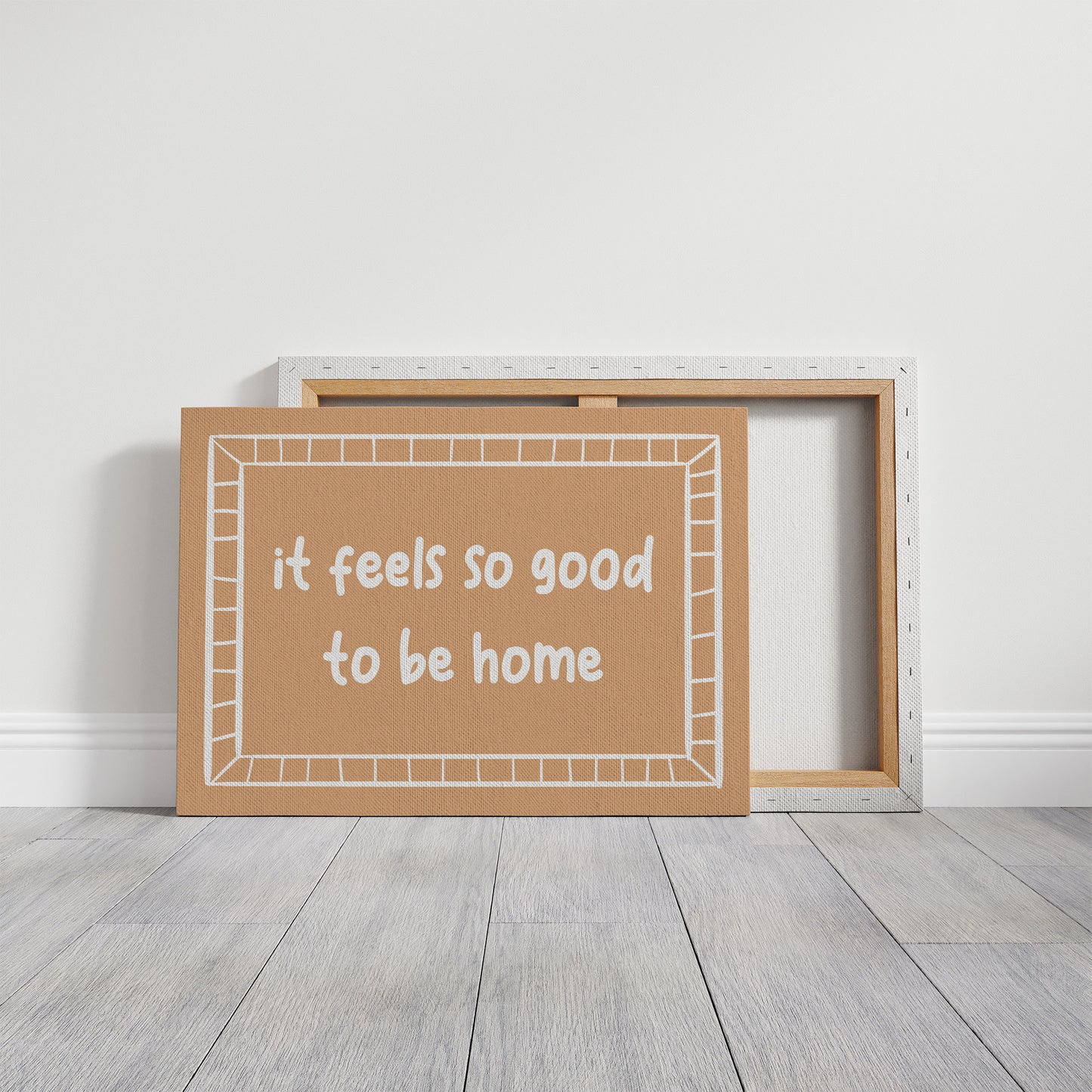 It Feels So Good to Be Home Canvas Art