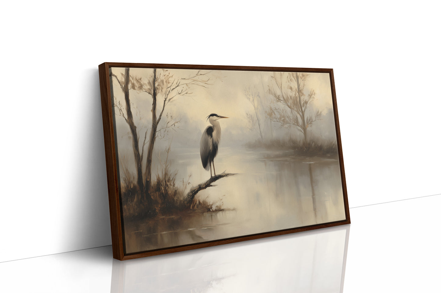 Stillness Speaks At Water's Edge