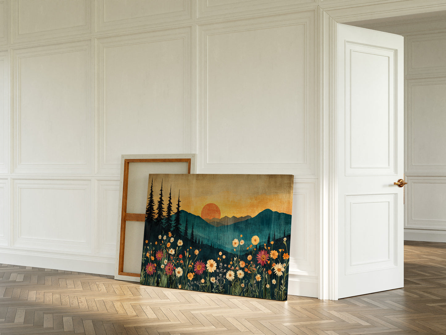 When the Wildflowers Watched the Sun Go Down