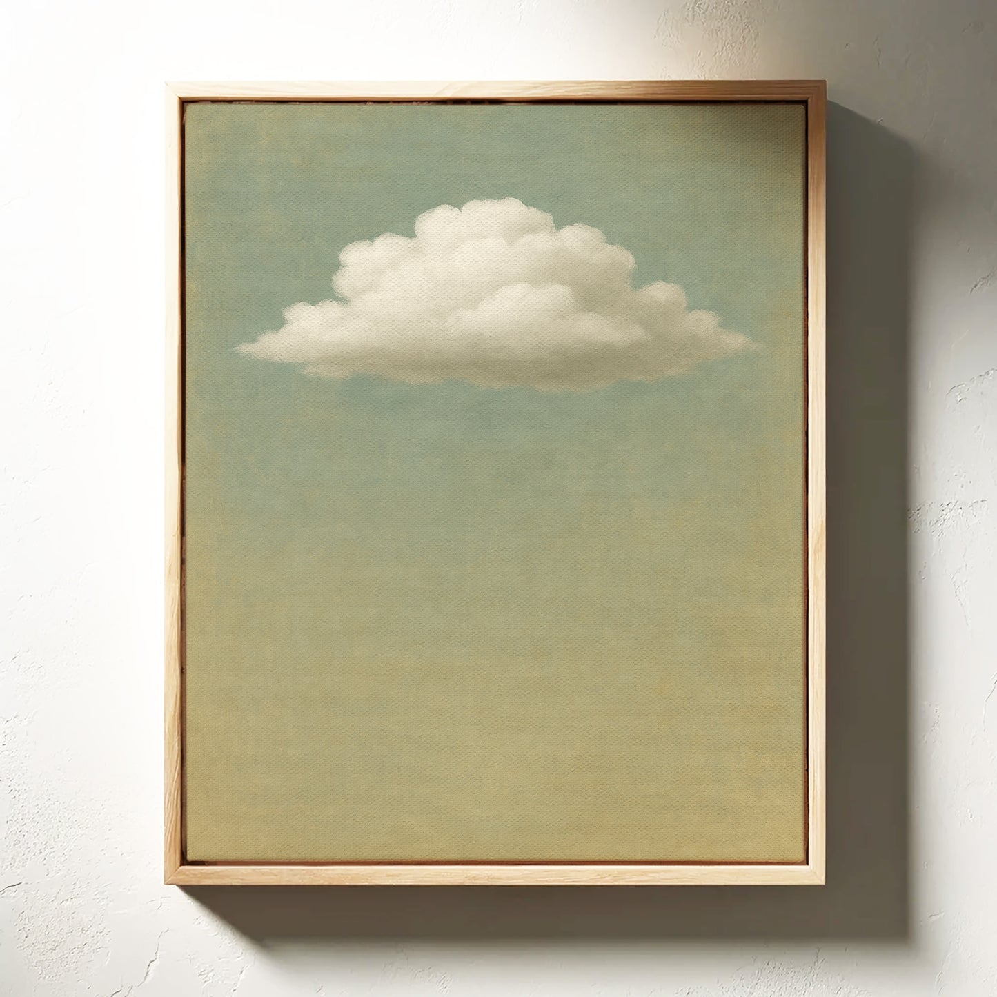 Quiet Cloud Over Faded Horizon