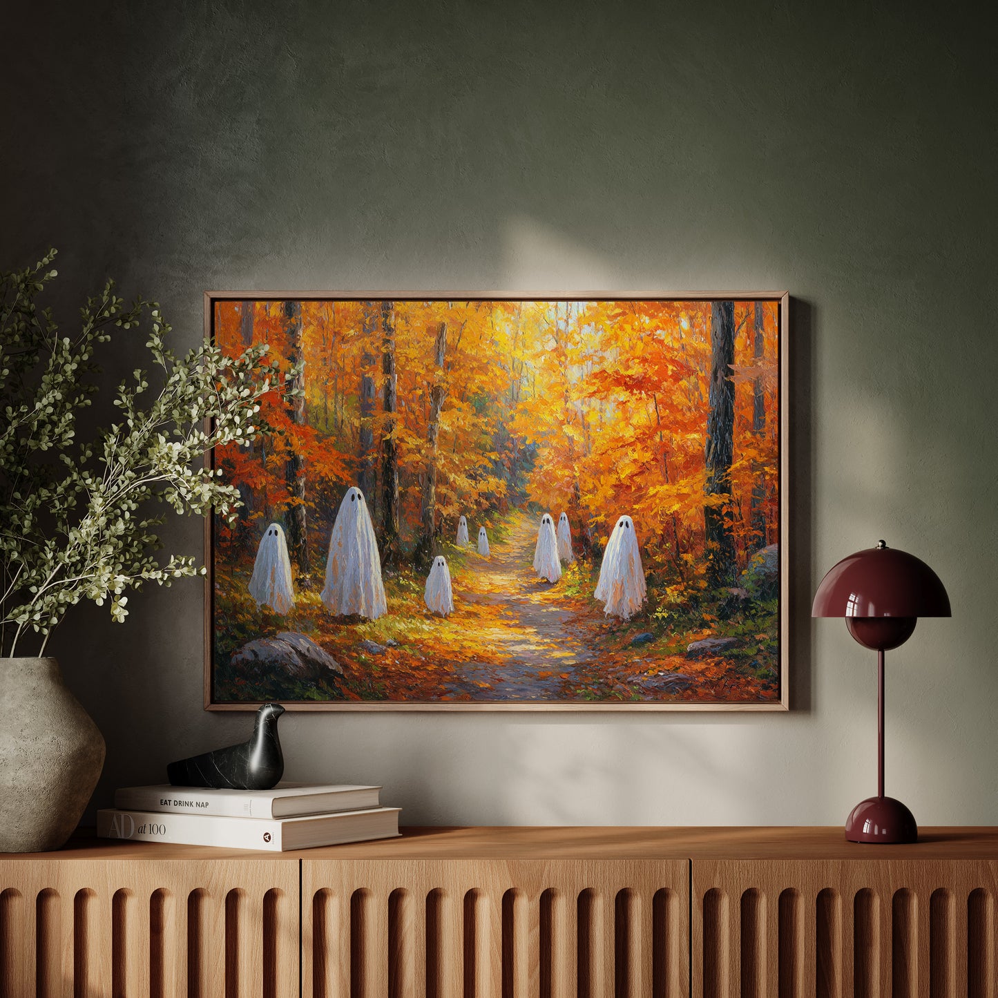 Specters Among the Autumn Fire