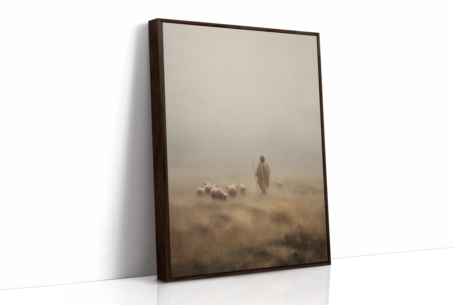 Shepherd's Whisper Through Morning Mist
