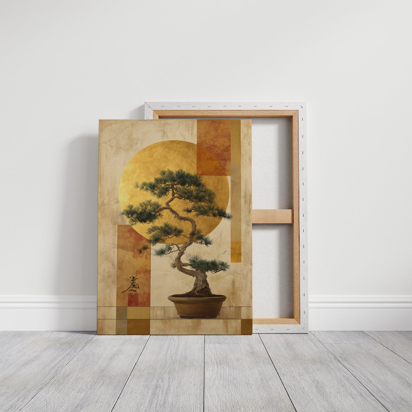 Bonsai Tales In Golden Hours