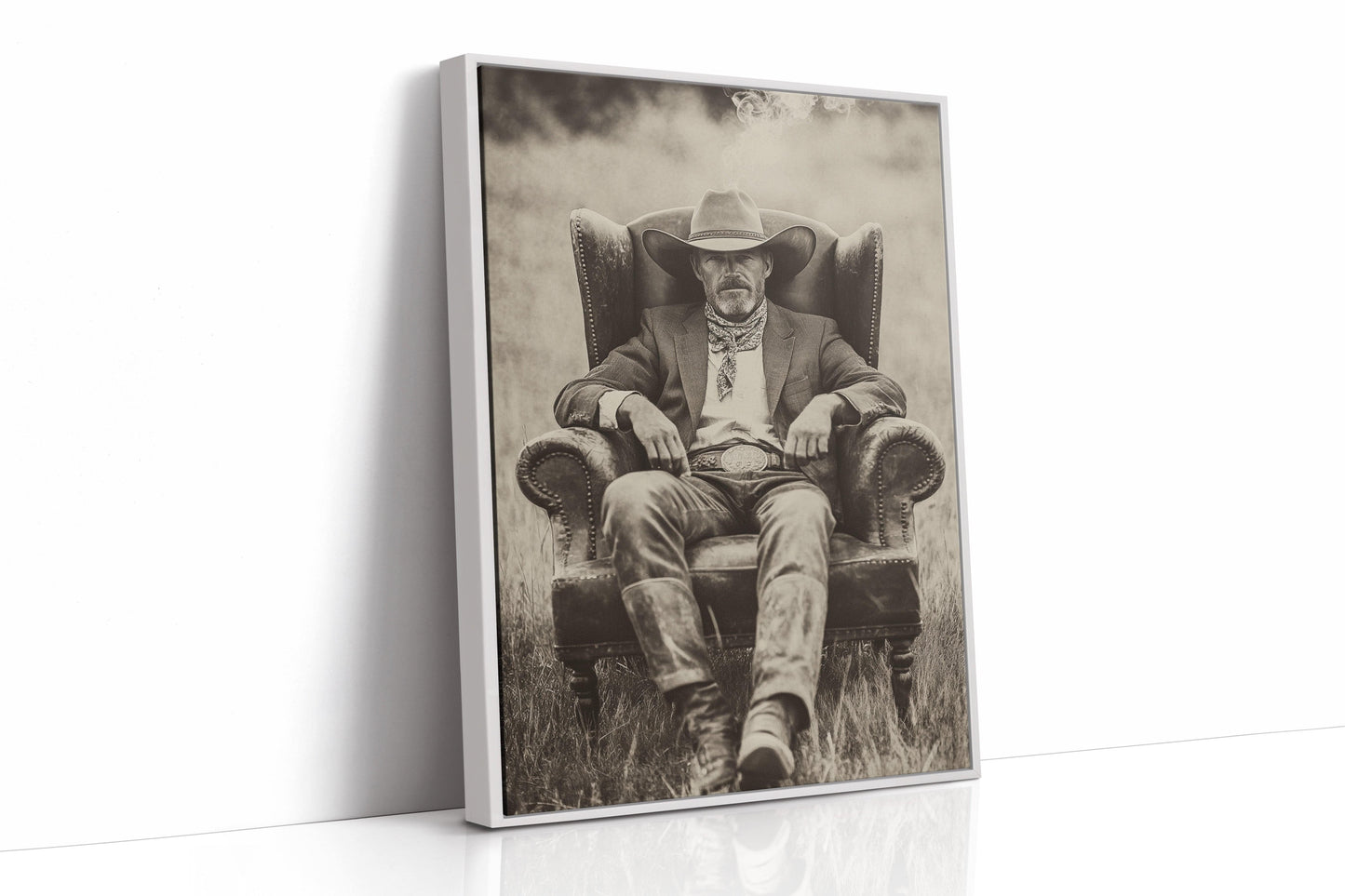 The Chair at Sundown