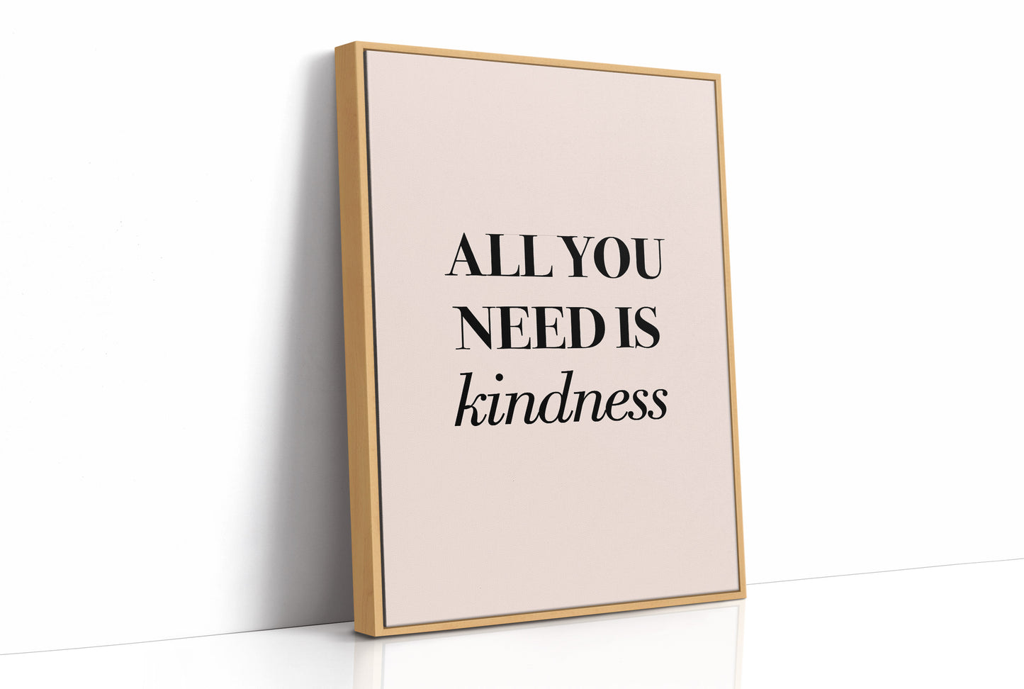 All You Need Is Kindness