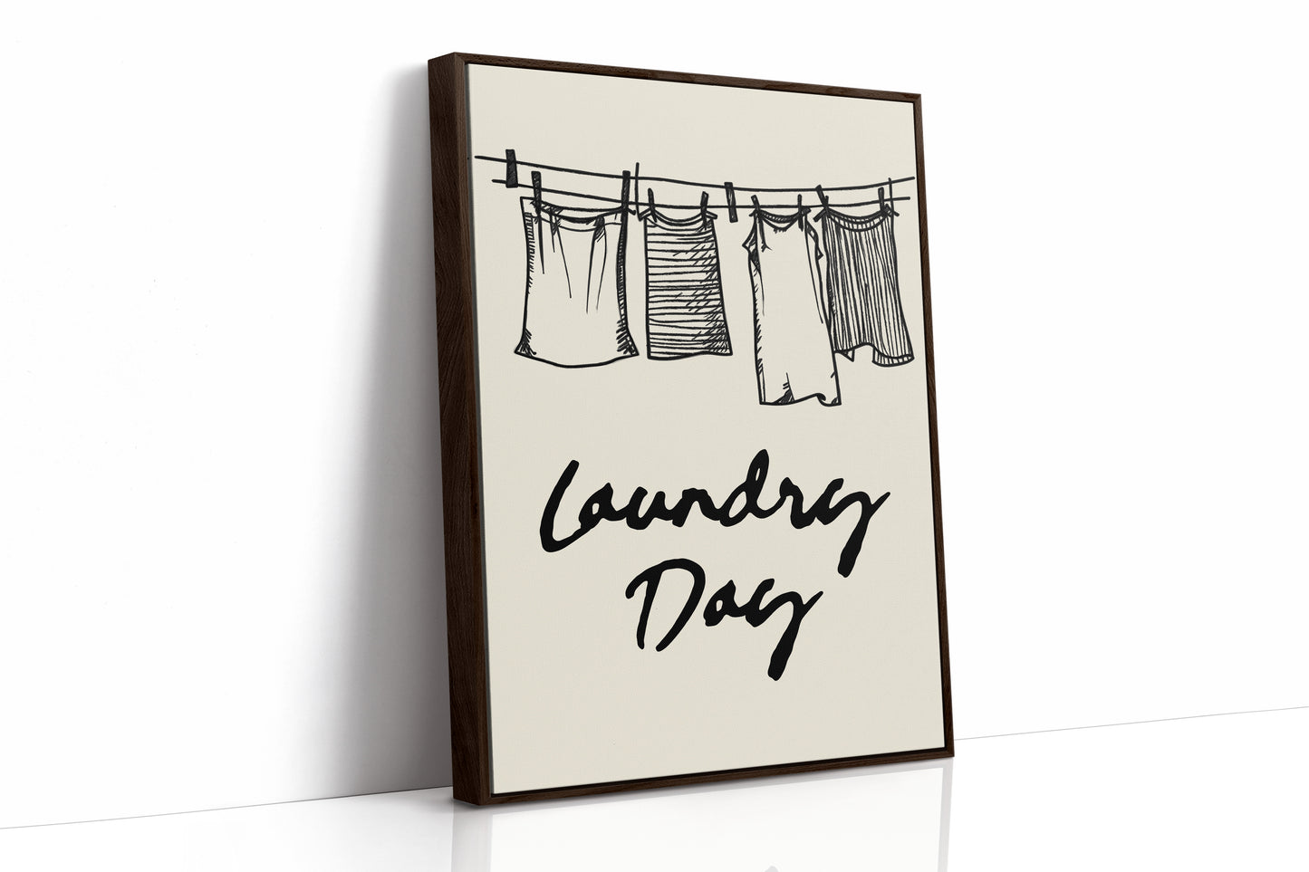 Clothespins Dance In Morning Light