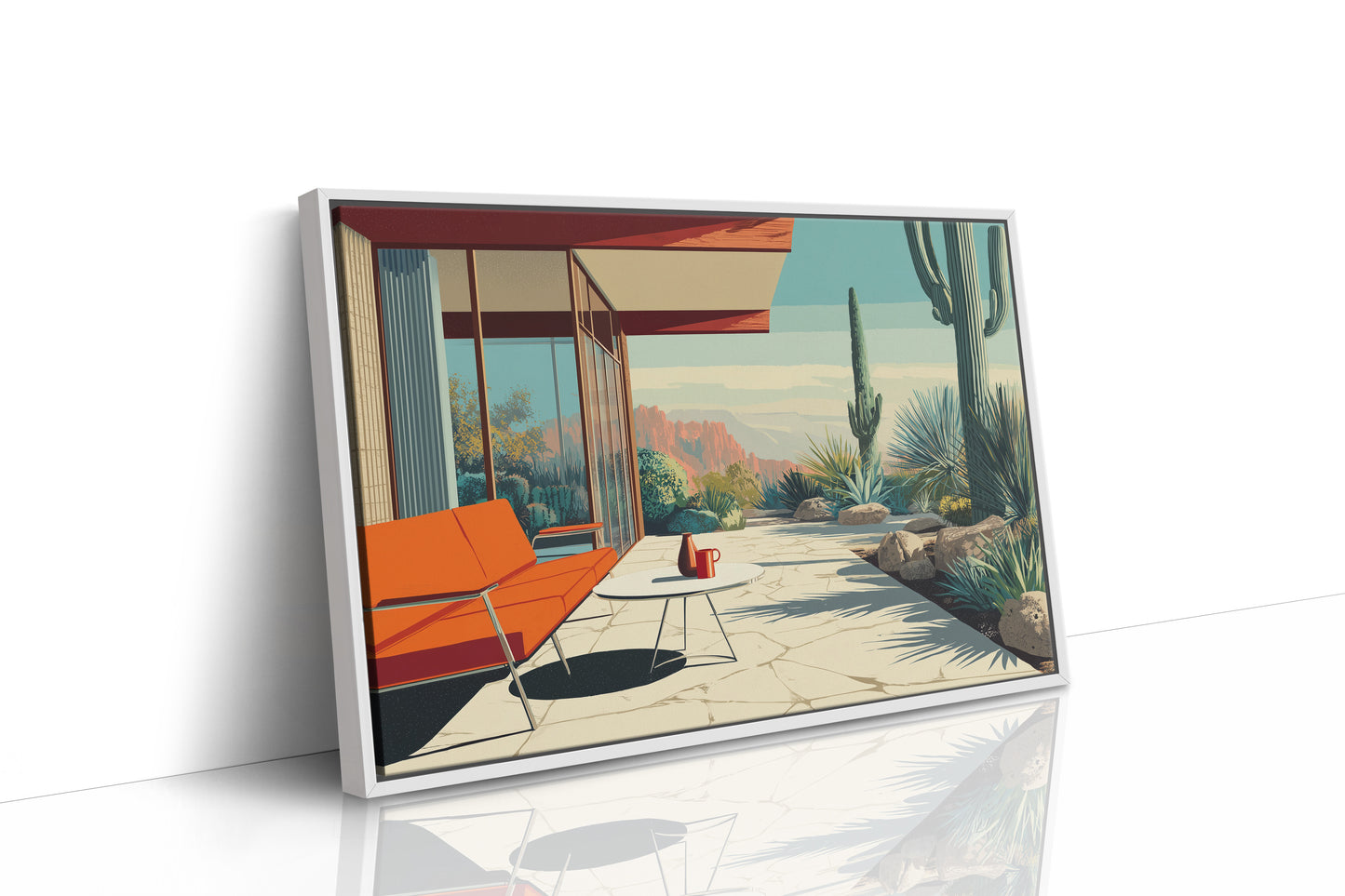 Desert Modernism Greets Coral Dawn