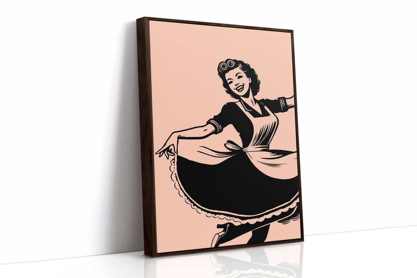 Aprons Dance Through Blush Kitchen Light