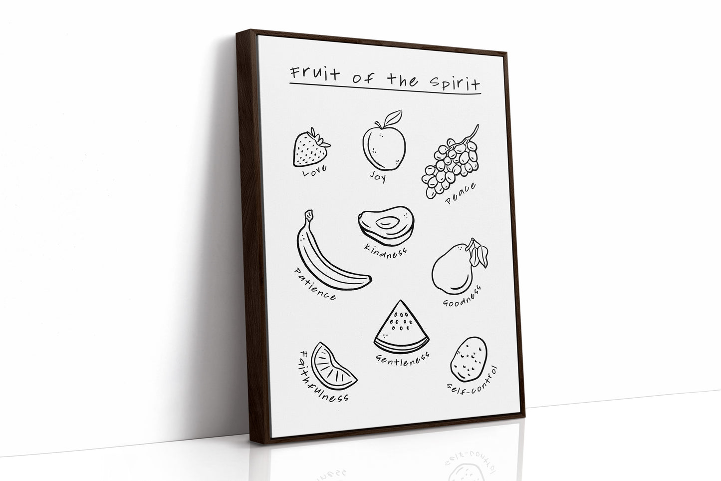 Sweet Virtues Grow In Simple Lines