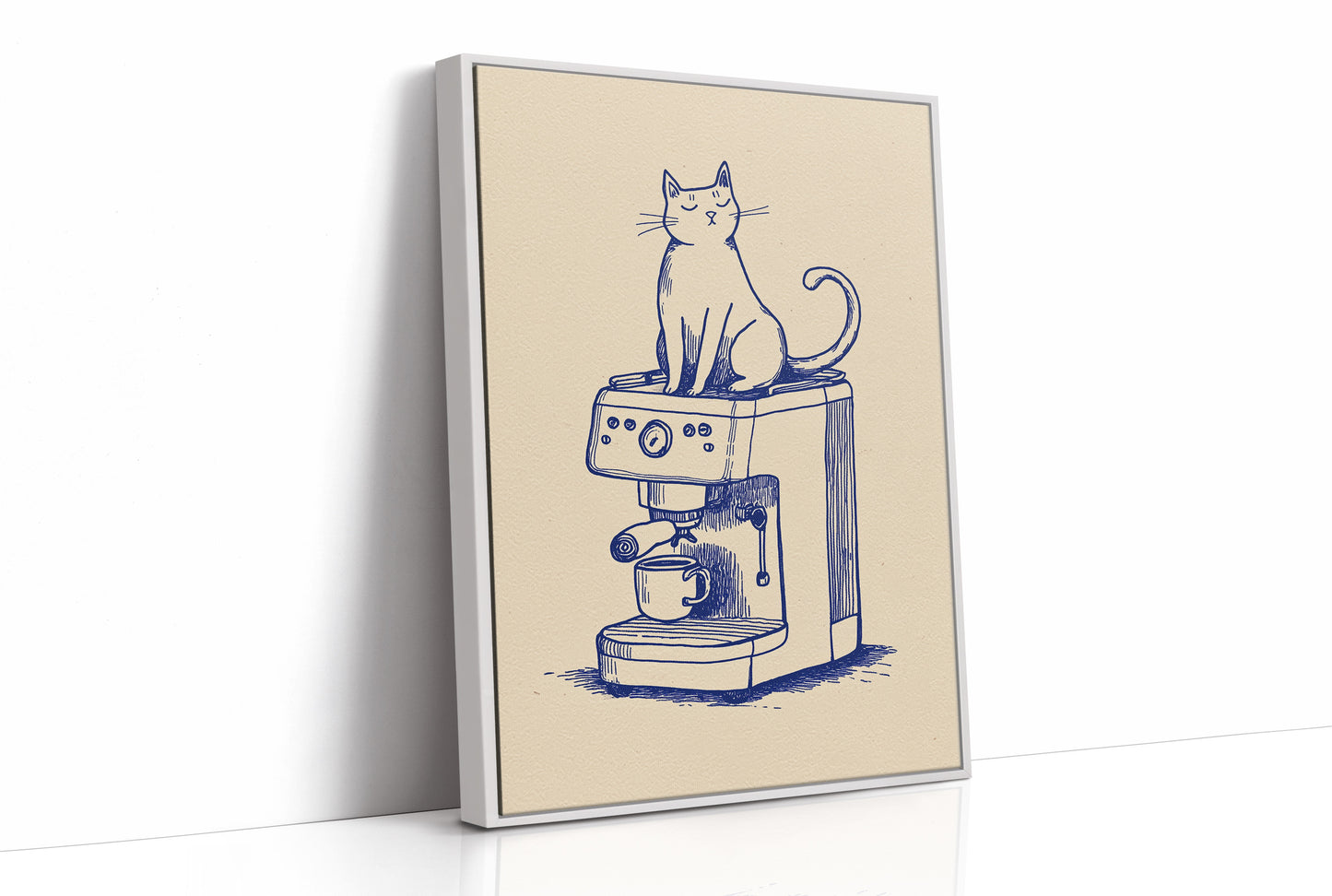 The Cat Who Claimed The Espresso Machine