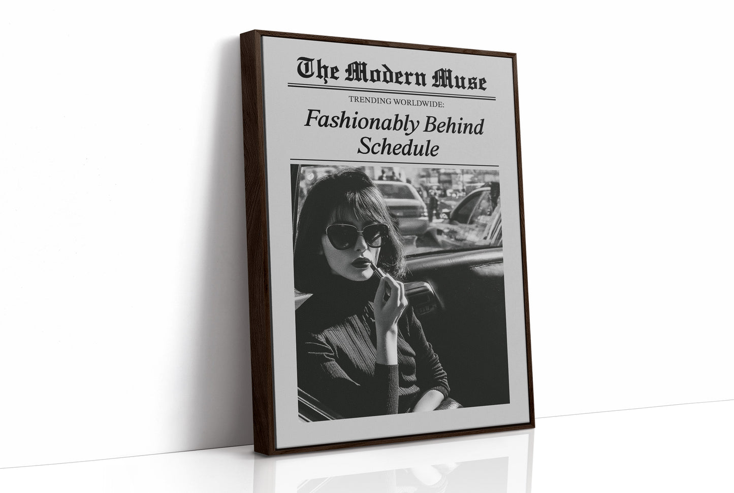 Fashionably Behind Schedule