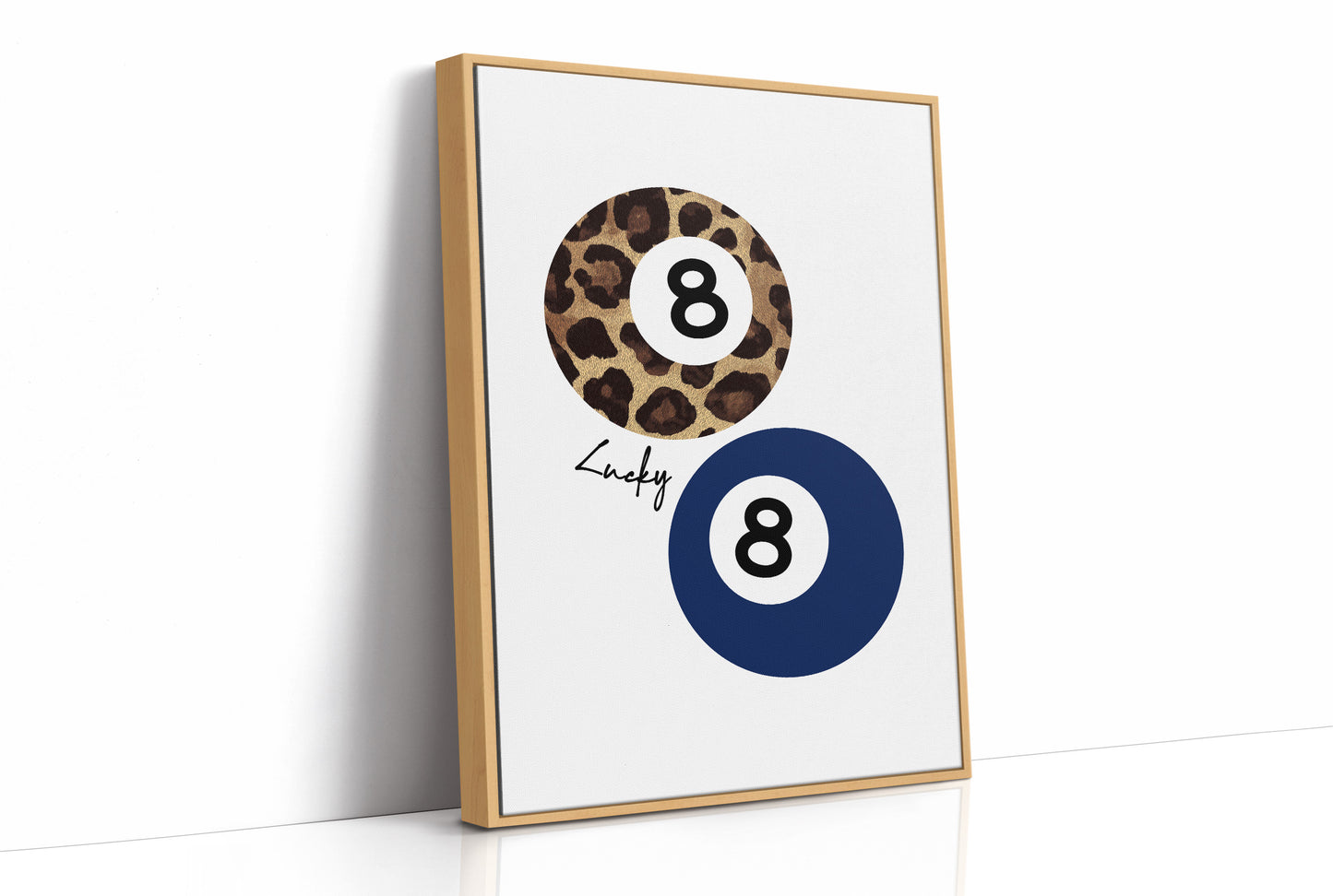 Lucky Eight in Leopard