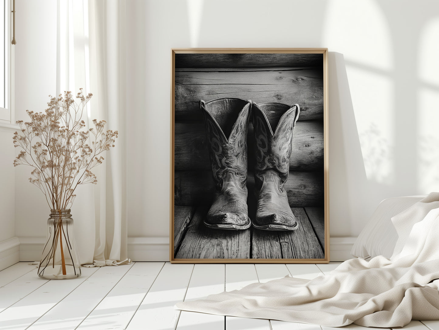Weathered Boots and Western Roots