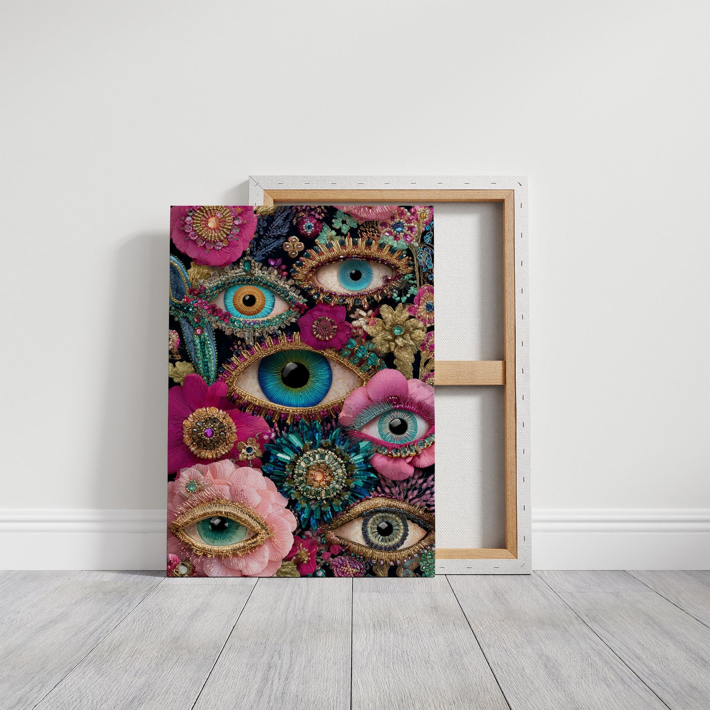 Gilded Eyes in Bloom