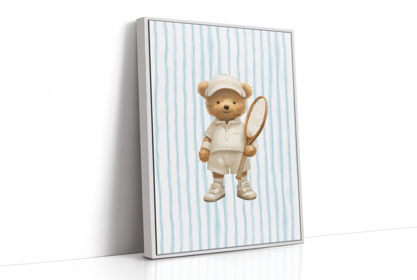 Tennis Bear Ready For Summer Court