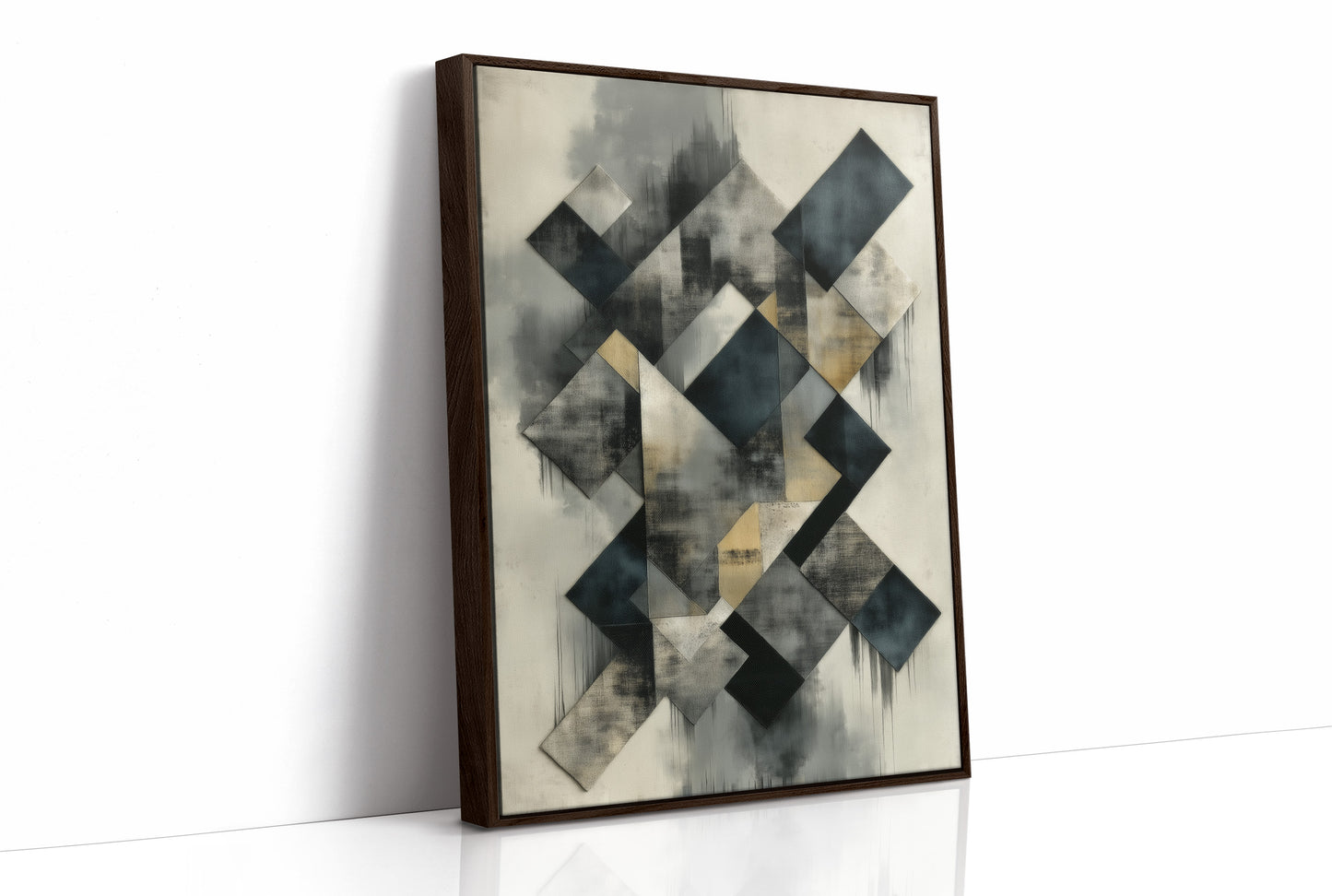 Geometric Shadows Dance At Dawn