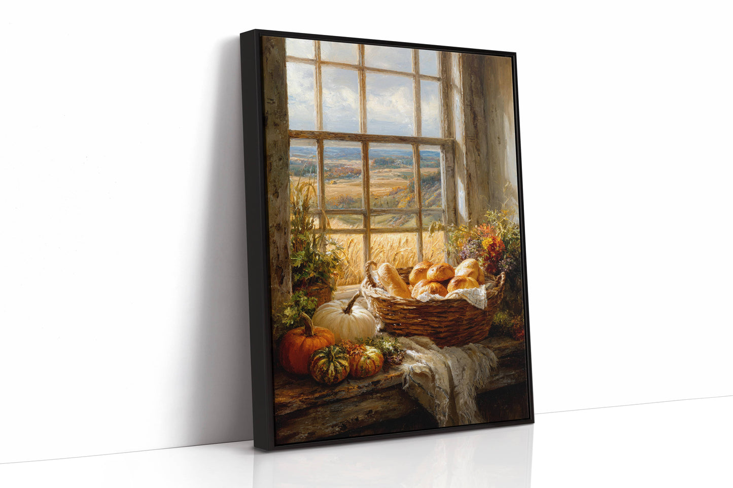 Autumn Bread Graces Valley Window