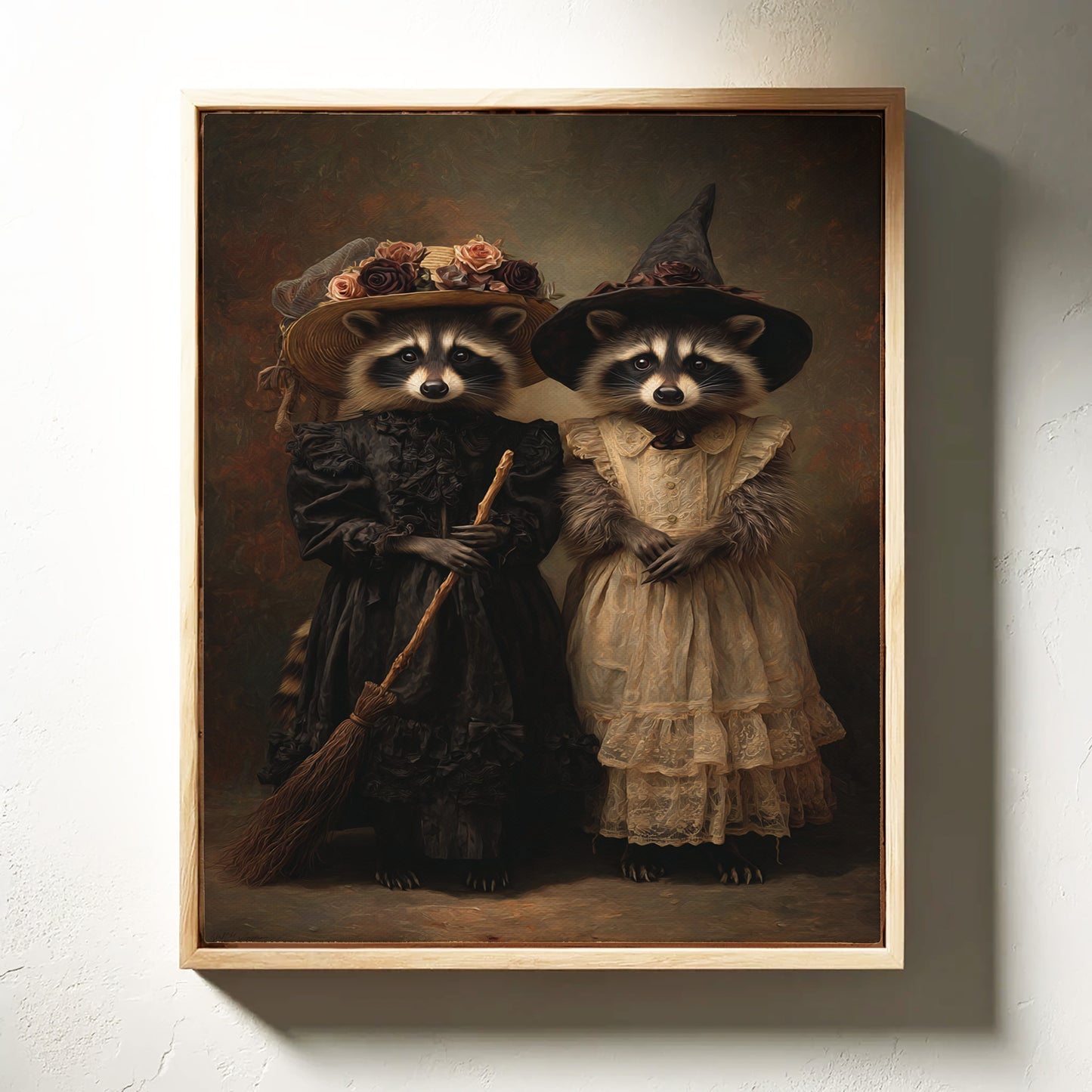 Charmed Companions in Curious Attire