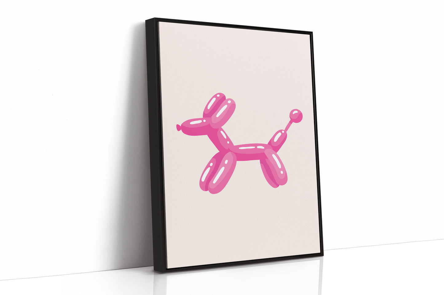 A Playful Moment in Pink