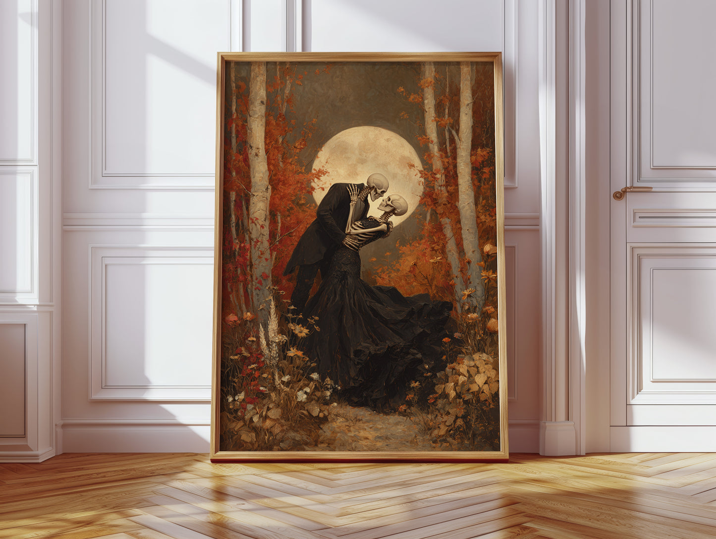 Eternal Embrace Beneath The Moon