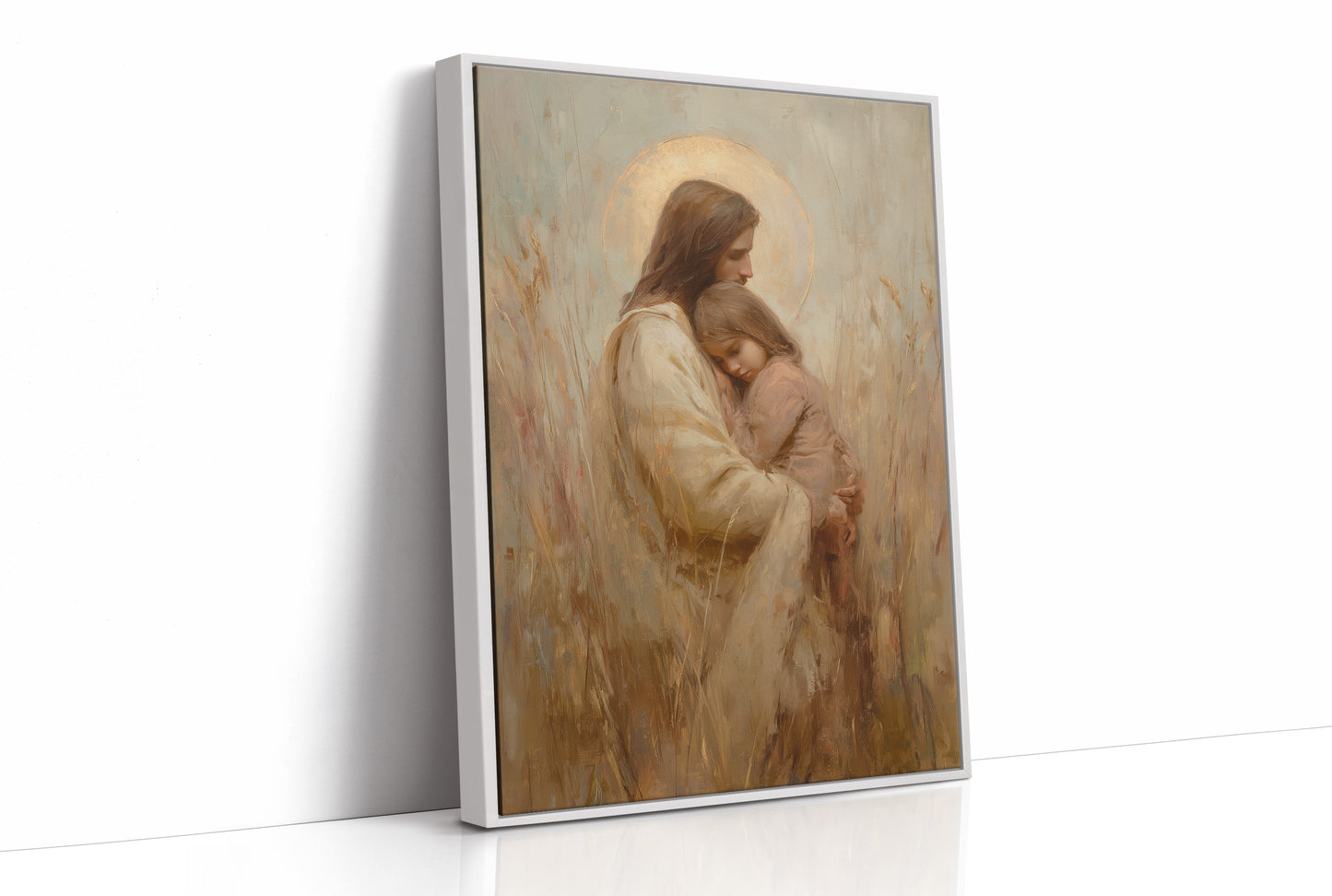Comfort Held In Golden Light