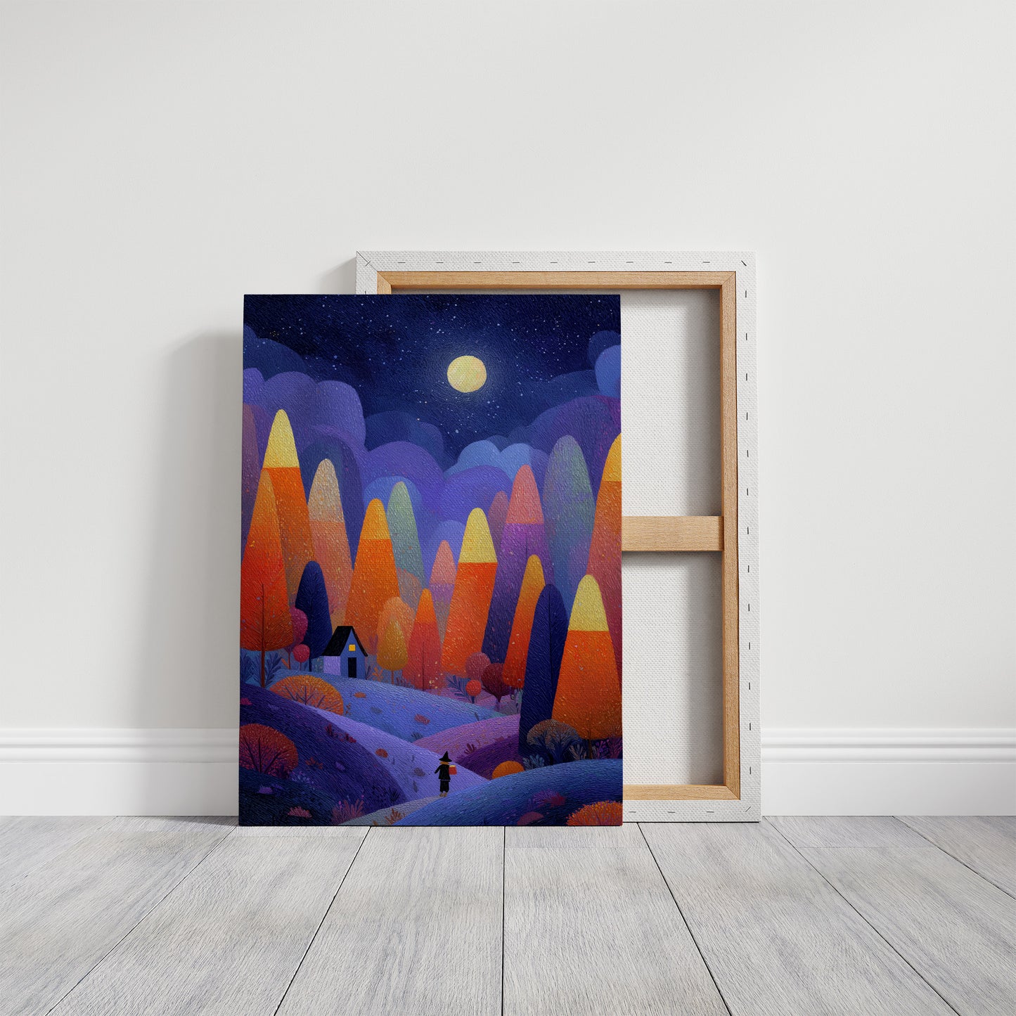 The Witch's Moonlit Path