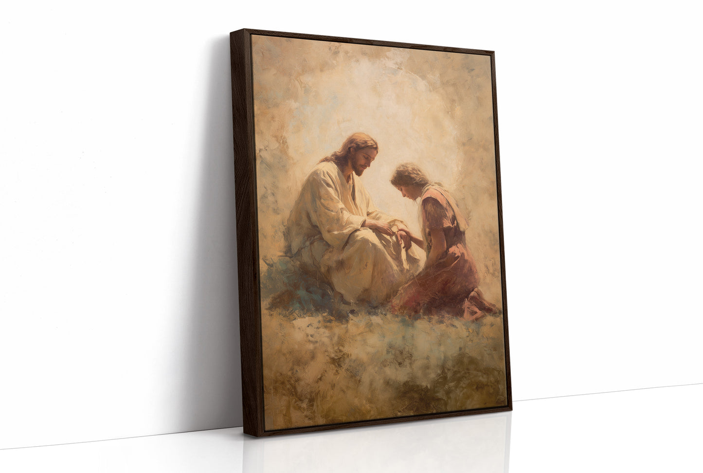 Radiant Communion in Golden Light