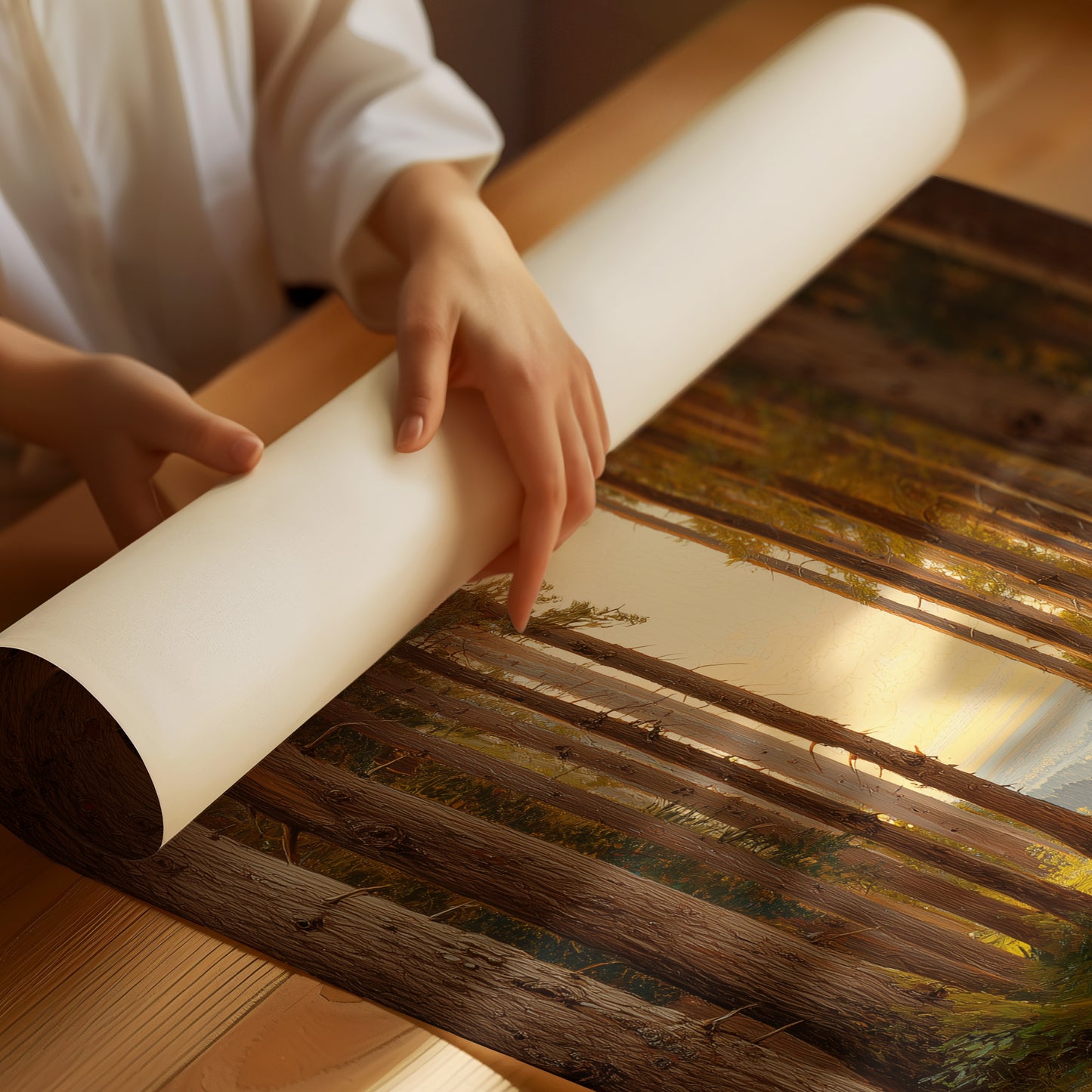 Sentinel Giants Guard Golden Horizon