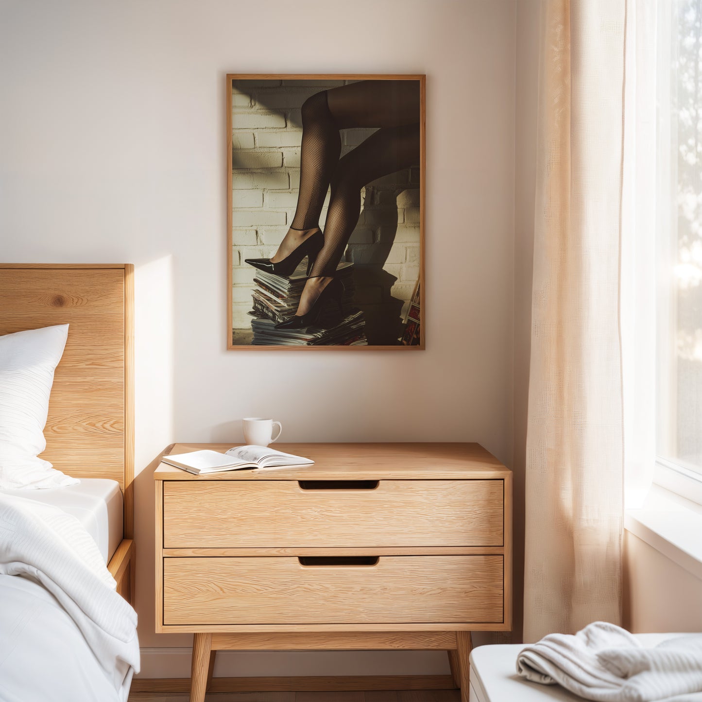 Vinyl Stacks and Velvet Legs