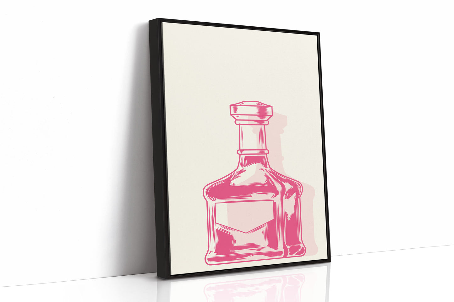 Pink Crystal Holds Midnight Stories