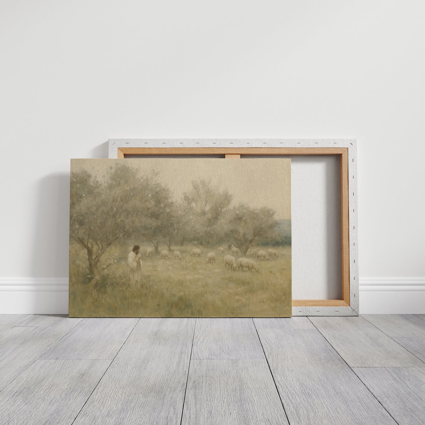 Shepherd Among the Blossoming Grove