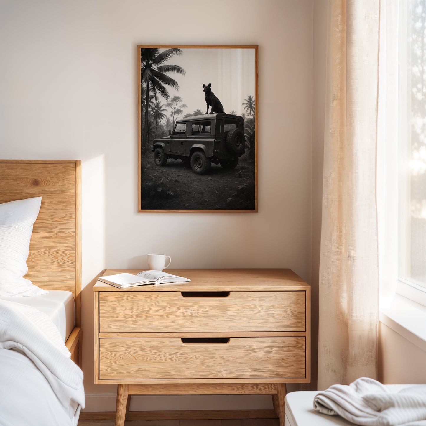 Sentinel Dog on Jungle Rover