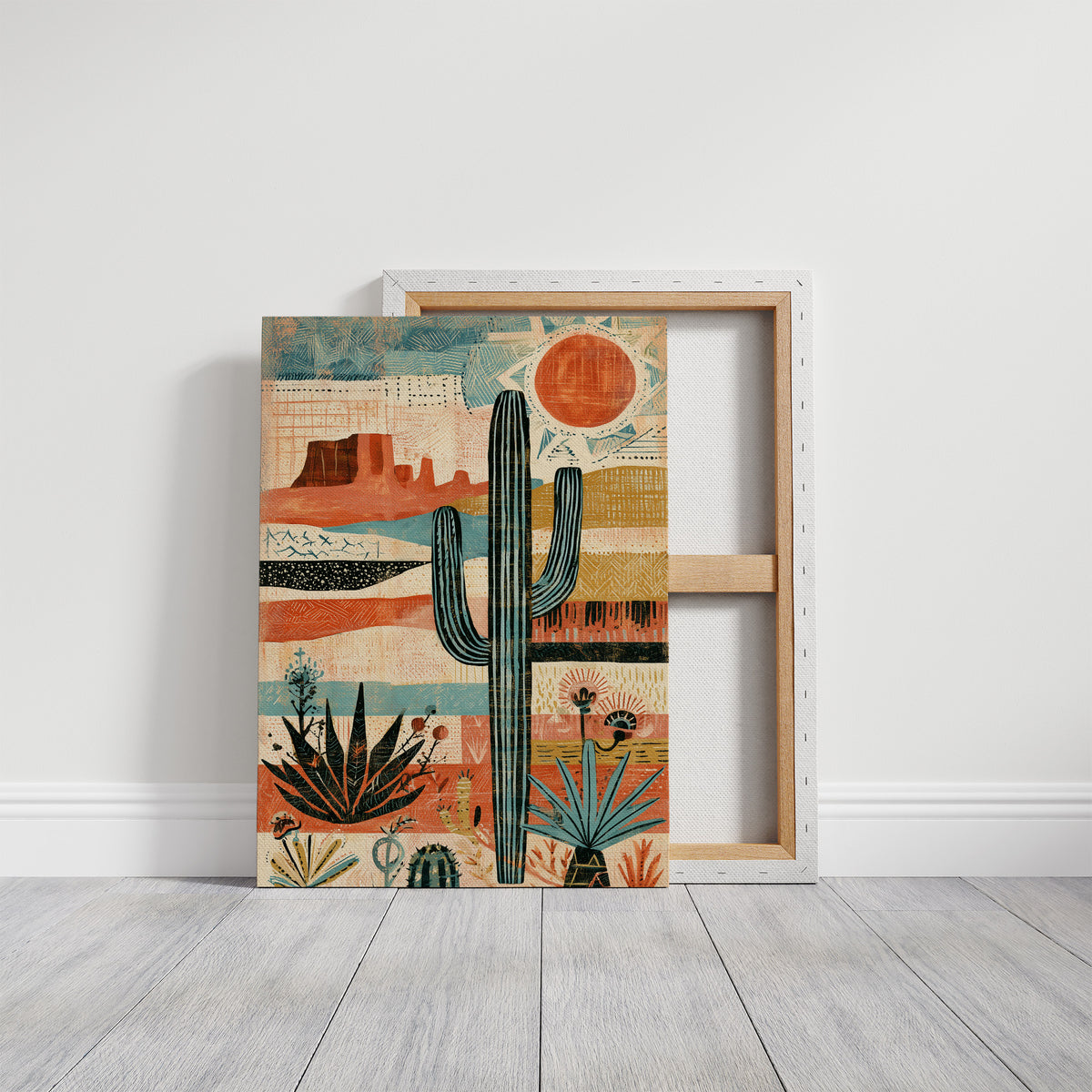 Patchwork Desert, Radiant Sun