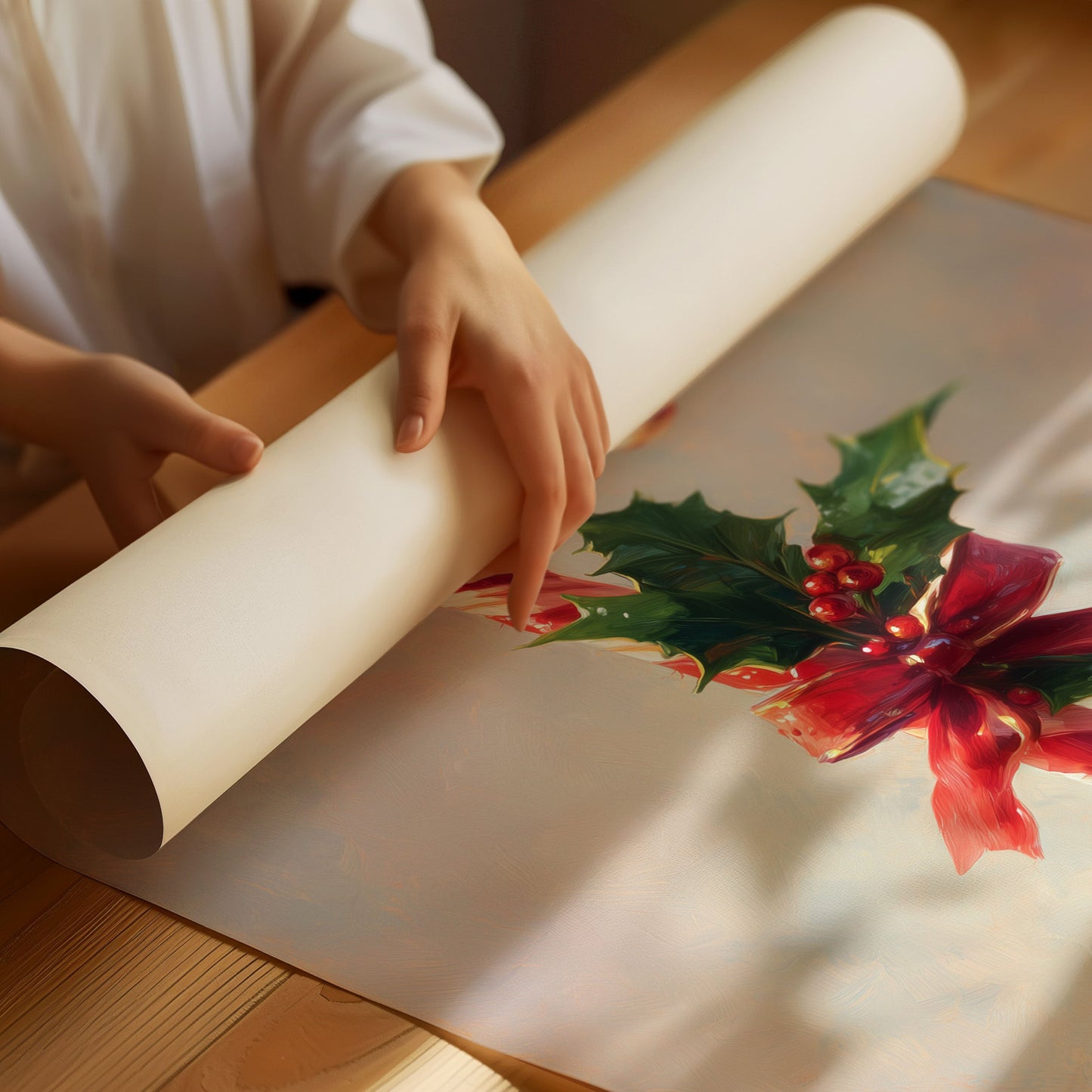 Peppermint Stories In December Light