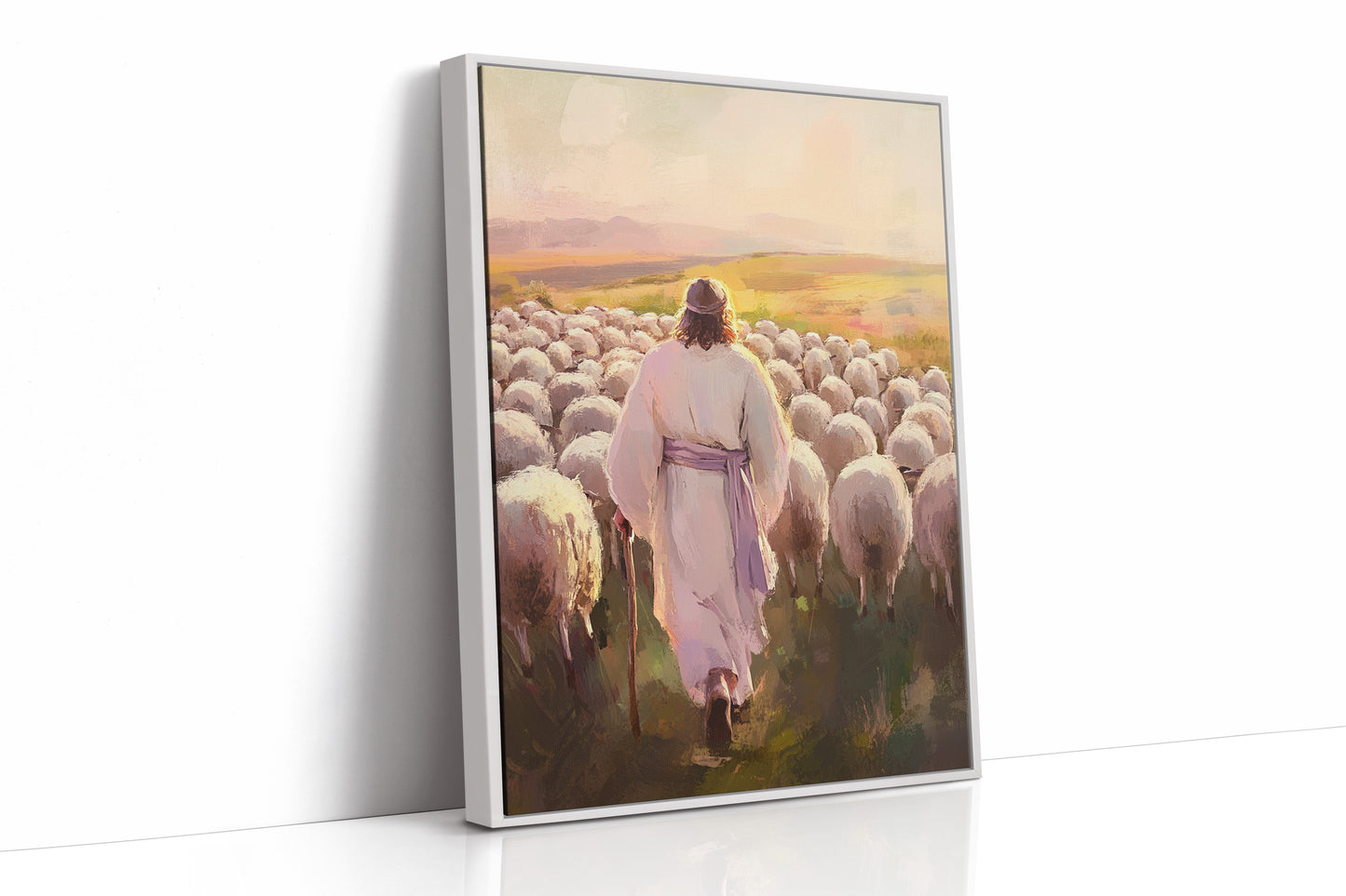 The Shepherd Leads at Dawn