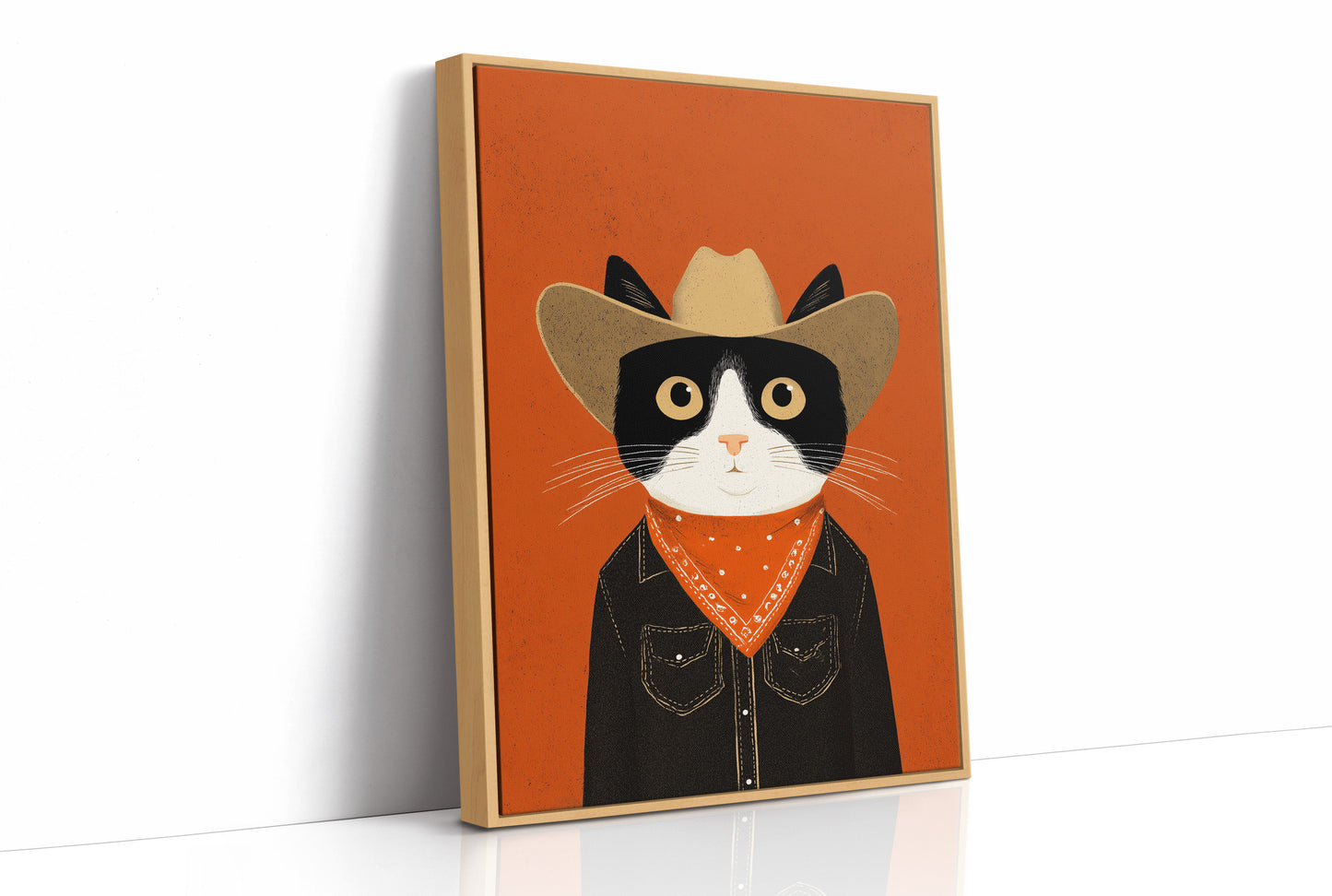 Bold Little Bandit Cat