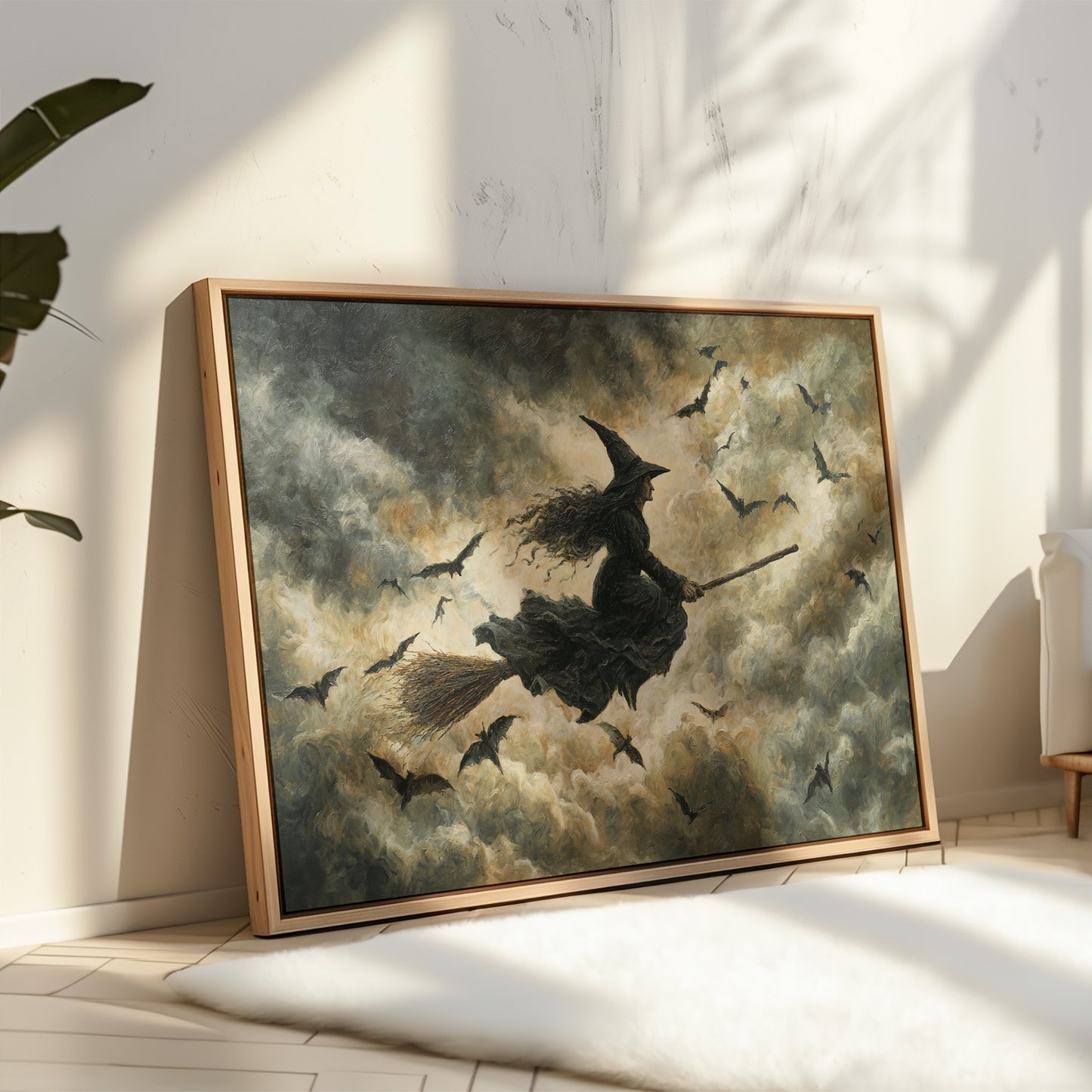 Flight Through Churning Skies