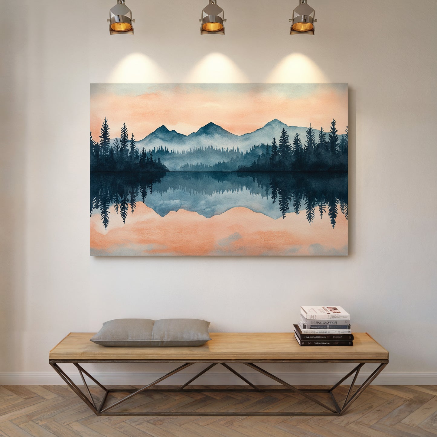 Dawn Mirrors Mountain's Ancient Song