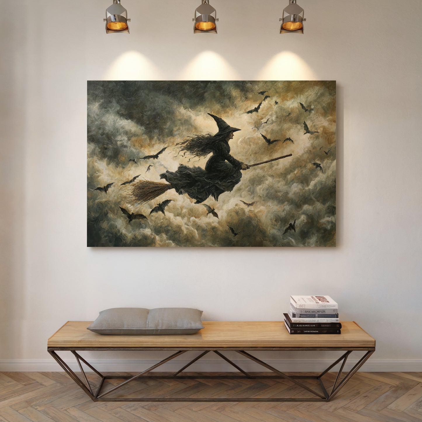 Flight Through Churning Skies