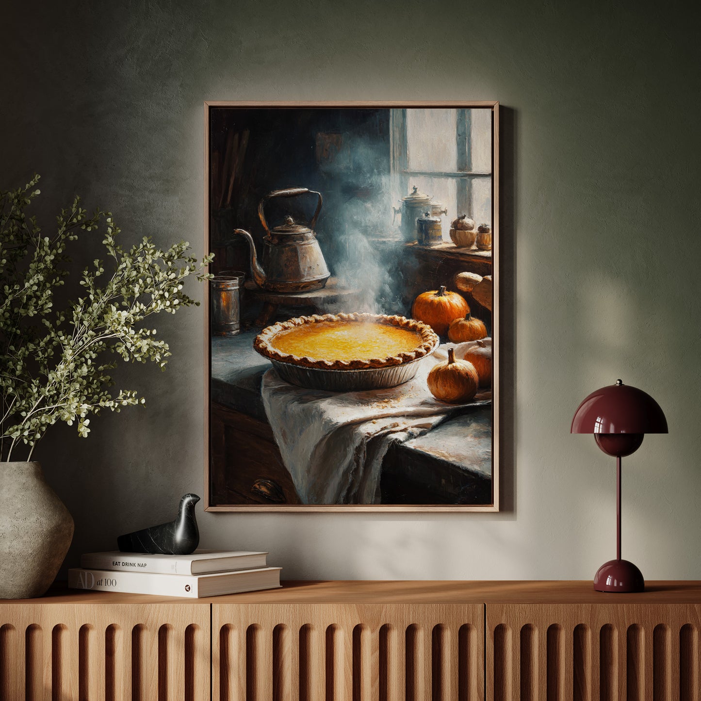 Harvest Kitchen's Golden November Light