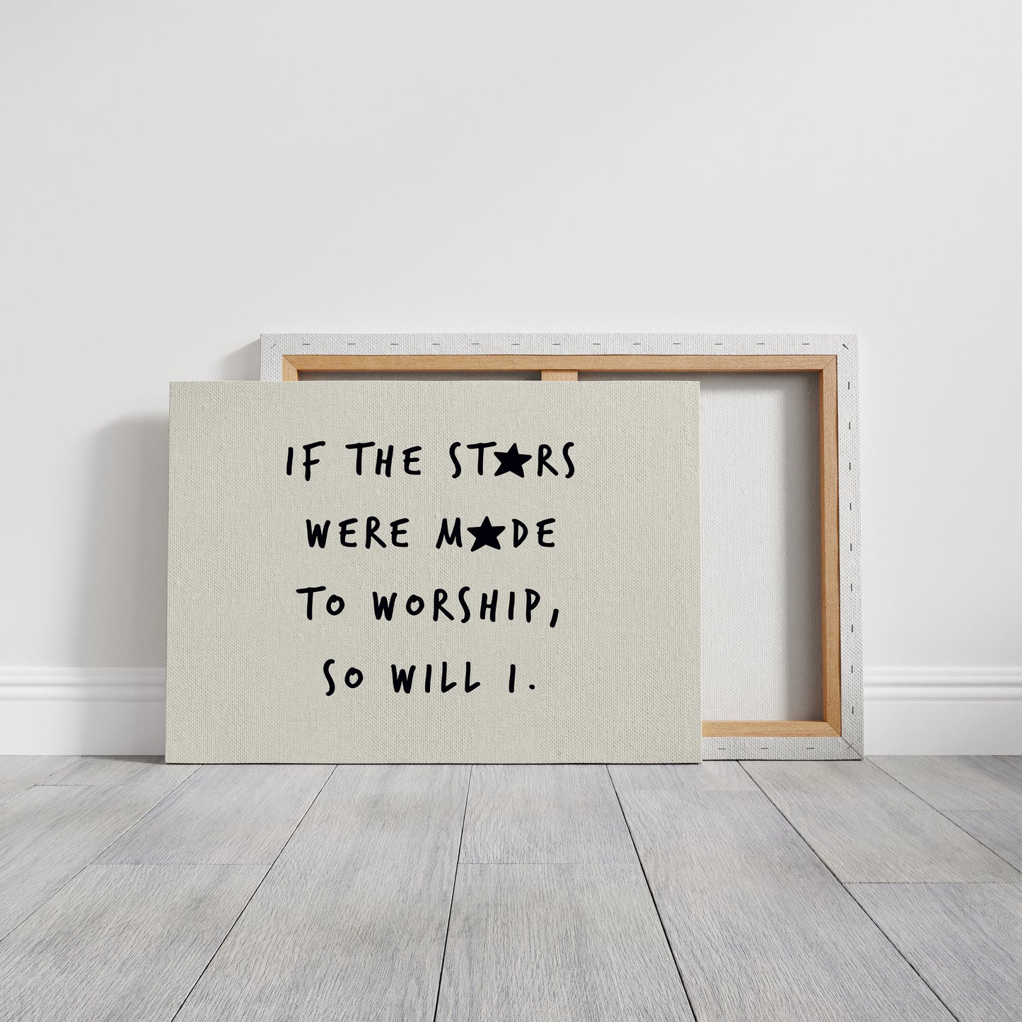 So Will I Worship Stars Print