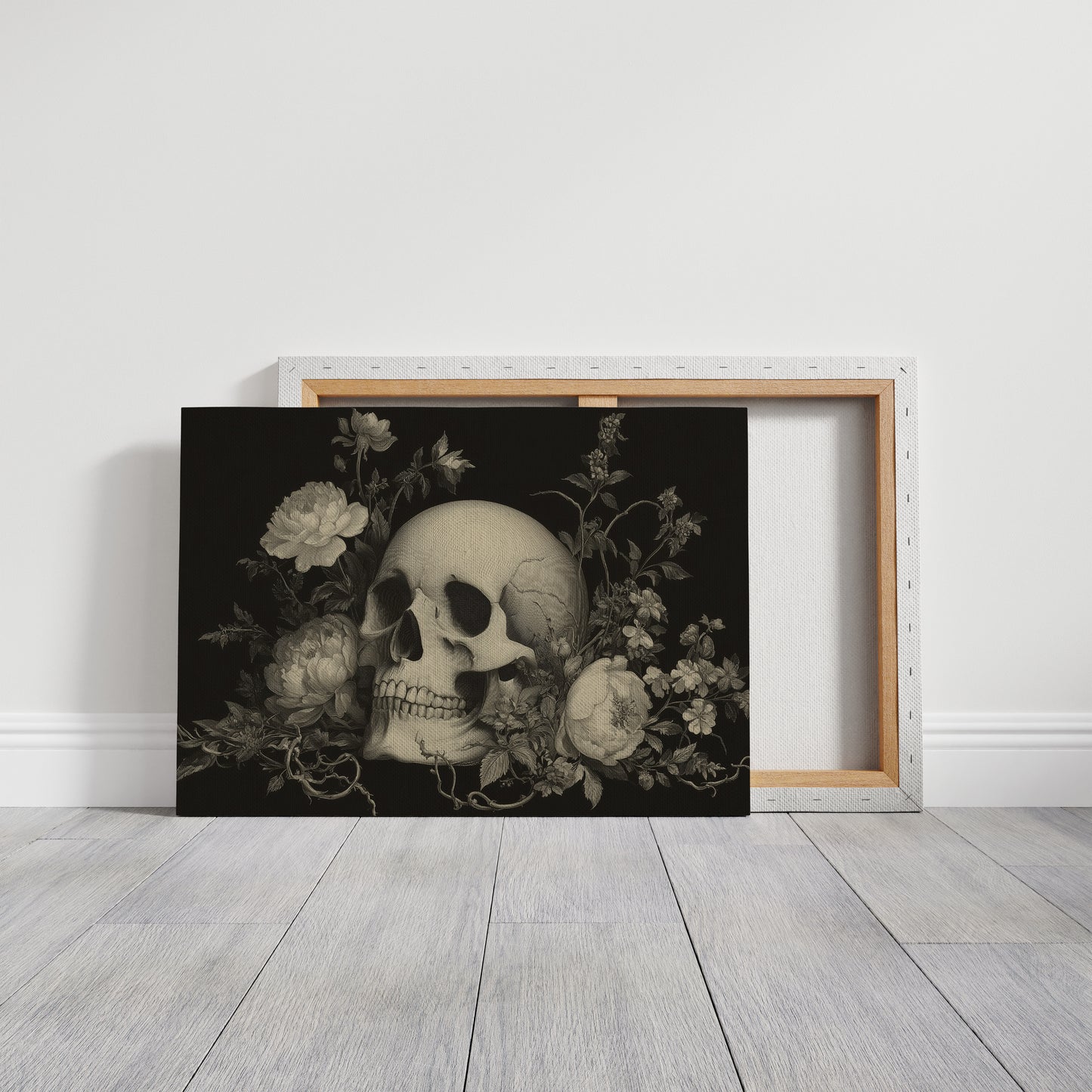 Peonies Bloom In Midnight's Garden