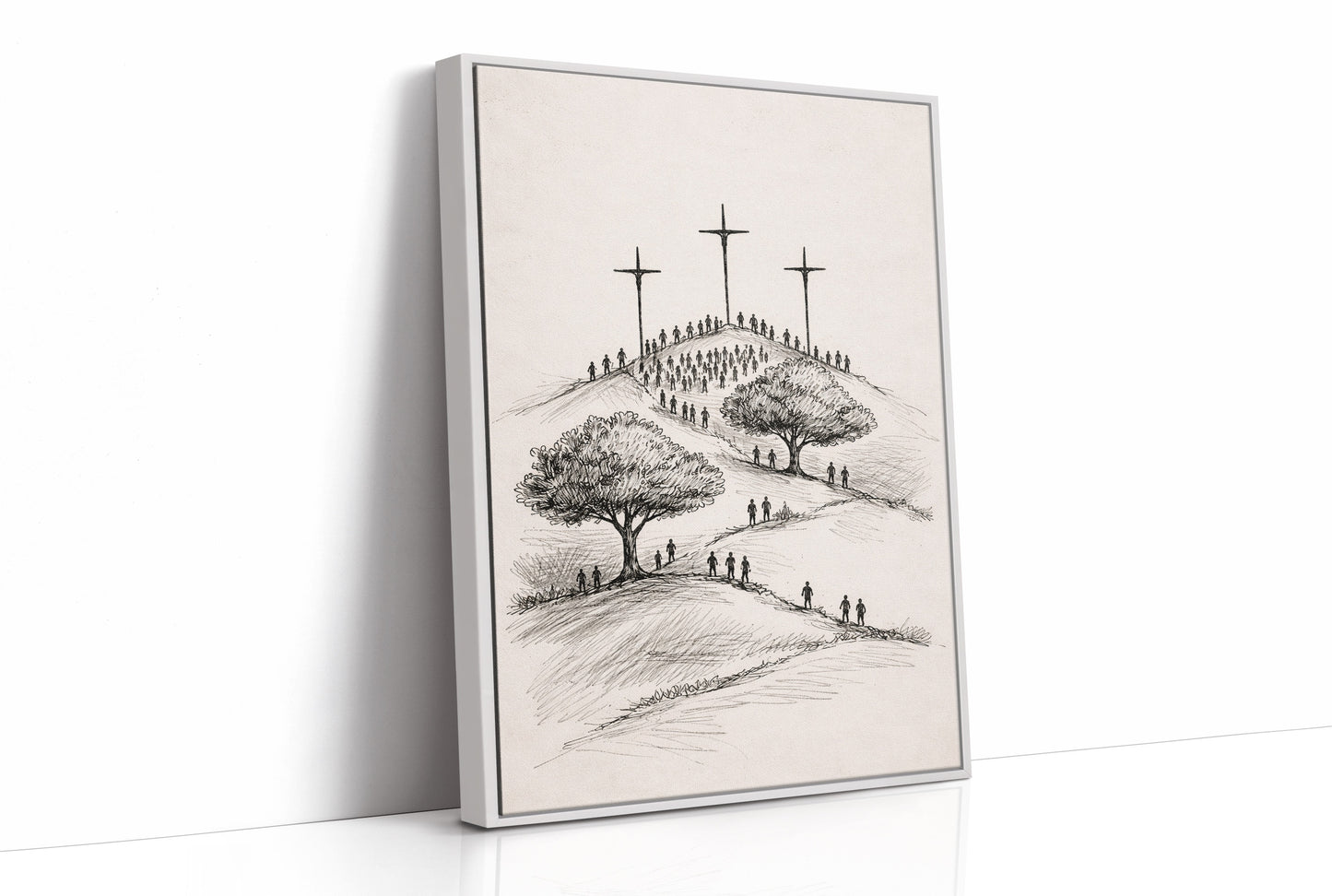 Pilgrimage Toward Three Crosses