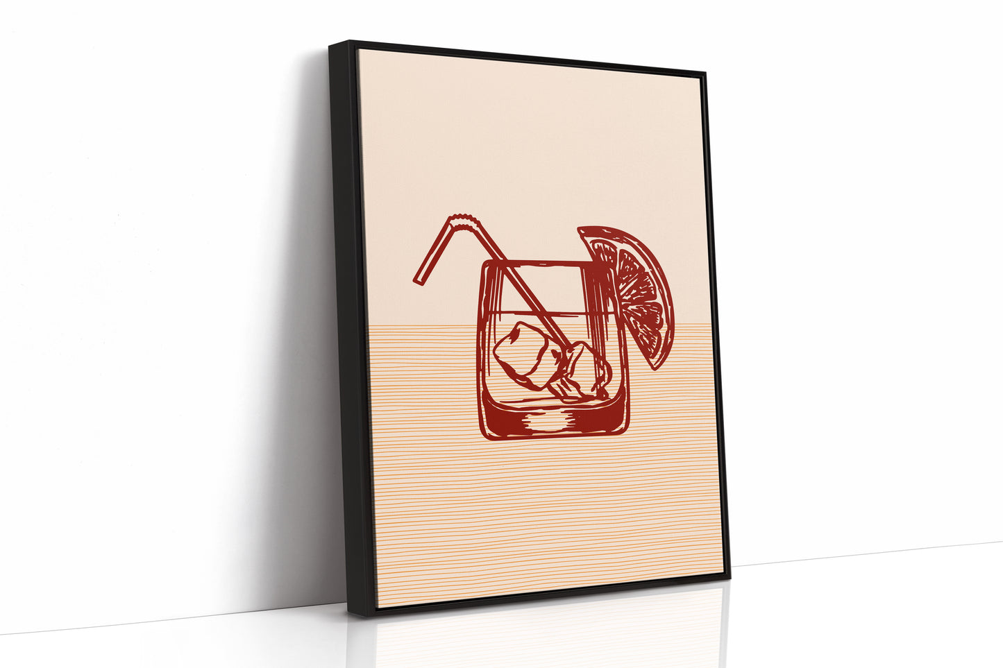 Crimson Cocktails Paint Summer Lines